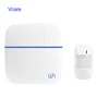 Security alarm reduce false activation with video monitor