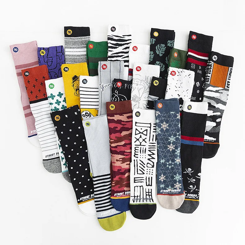 

Top quality colorful printed dye sublimation blank compression crew socks