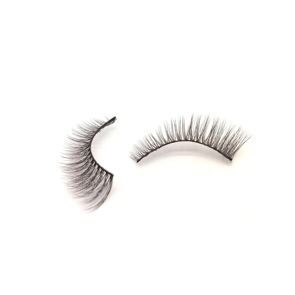 

Custom Package Light Weight Individual Synthetic Eyelash, Black