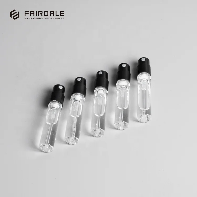 

Free Sample Drop Shipping Clear Tube Empty Vial Tester Bottle 2ml Glass Perfume Spray Bottle Perfume