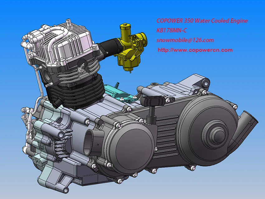 
KB178MN-C CTV Water Cooling Engine Designed for snowmobile ATV UTV Buggy go Kart engine (Direct factory) 