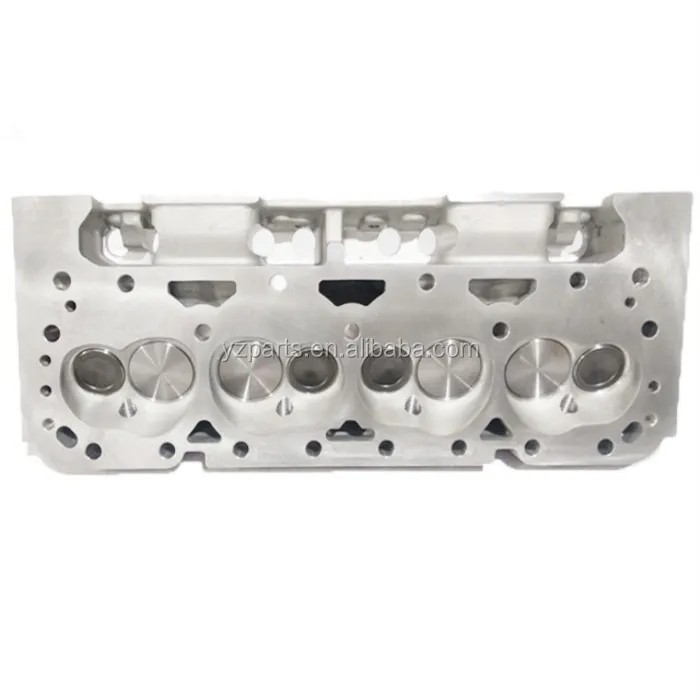 Auto Parts Sbc Complete Cylinder Head For Gm350 Aluminum Cylinder Head