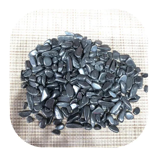 

Wholesale natural carved gemstone gravels hematite chips crystal precious stones for home decor