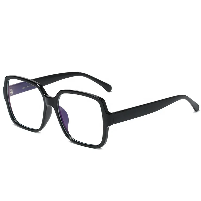 

Oversize clear optical frame blue light filter eyeglasses for computer