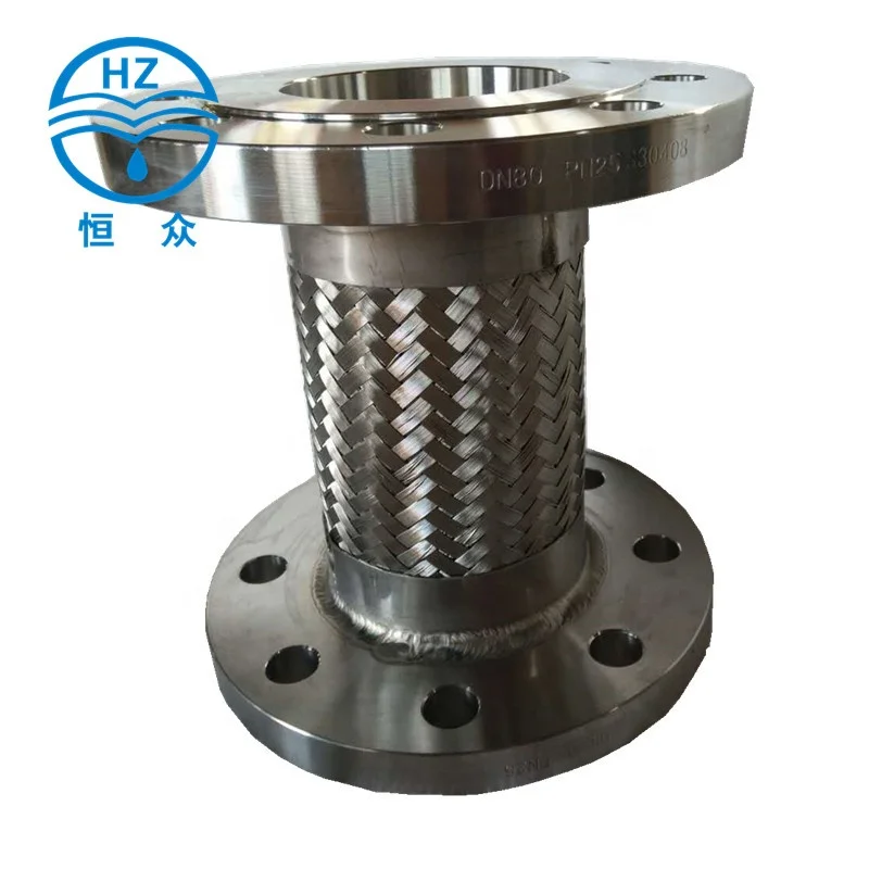 

Pipe fitting stainless steel material flanged flexible metal pipe