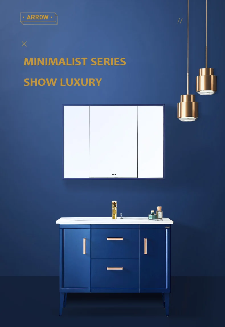 ARROW Basin Wash New with Mirror Bathroom Cabinet