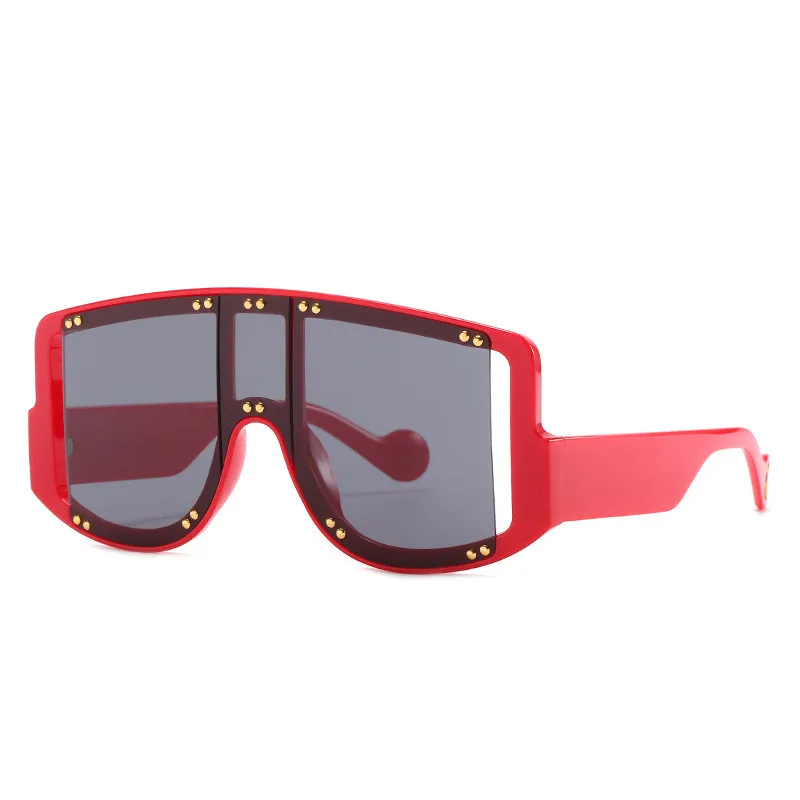 

Shades Women Designer Rimless Womens Trendy Sunglasses Oversized