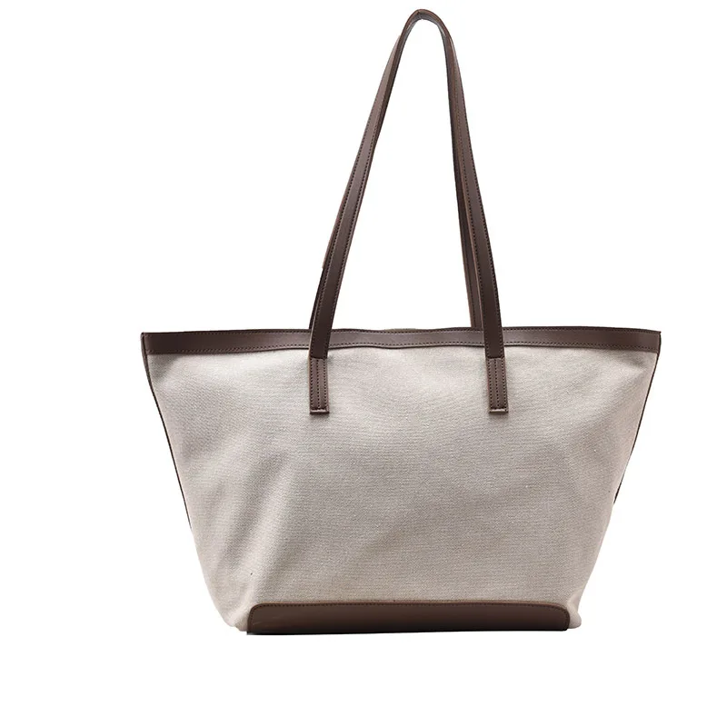 

2021 Ladies Tote Bag Large Capacity Custom Canvas Bag Student Shoulder Handbag, Customizable
