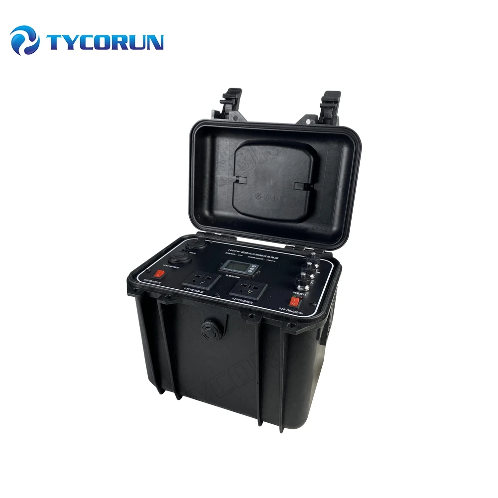 

Tycorun Portable Power Station 1000W Bank Portable Solar Battery Energy Storage System for Emergency Rescue Home