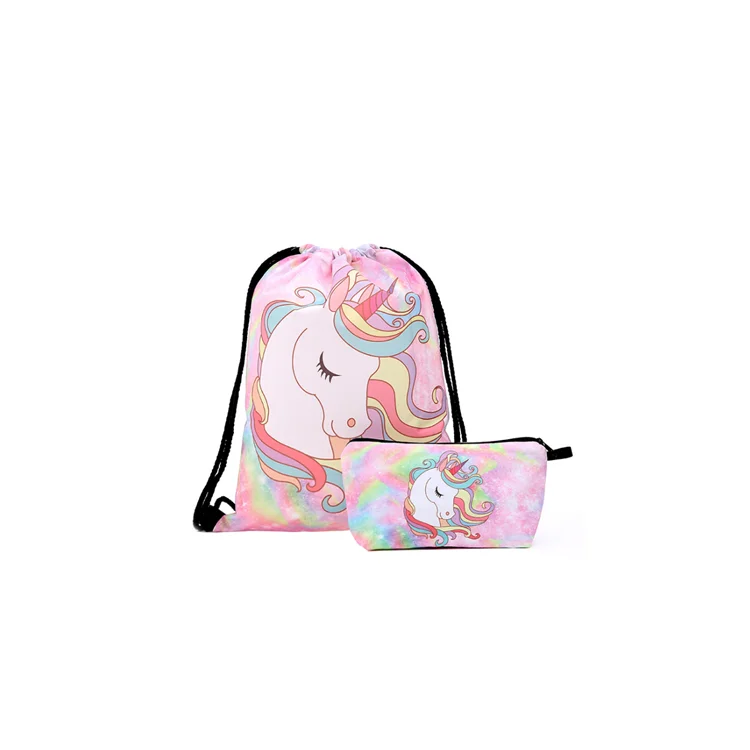 

wholesale factory direct sale cotton recycled Eco friendly travel pouch drawstring makeup bag, Candy color series