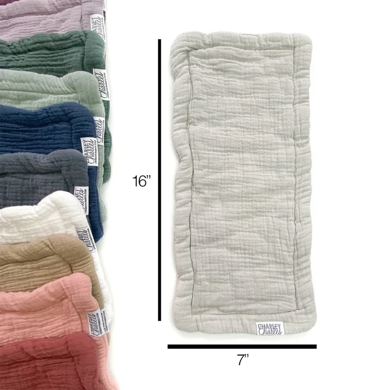 

Large Absorbent Newborn mulltuch Shoulder Towel Feeding Clothes Spucktuch Rags Burp Bibs 100% Organic Cotton Muslin Burp Cloth//, Customized