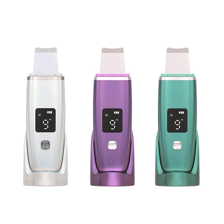 

Face Deep Cleansing Portable Electric Skin Scrubber Ultrasonic Peeling