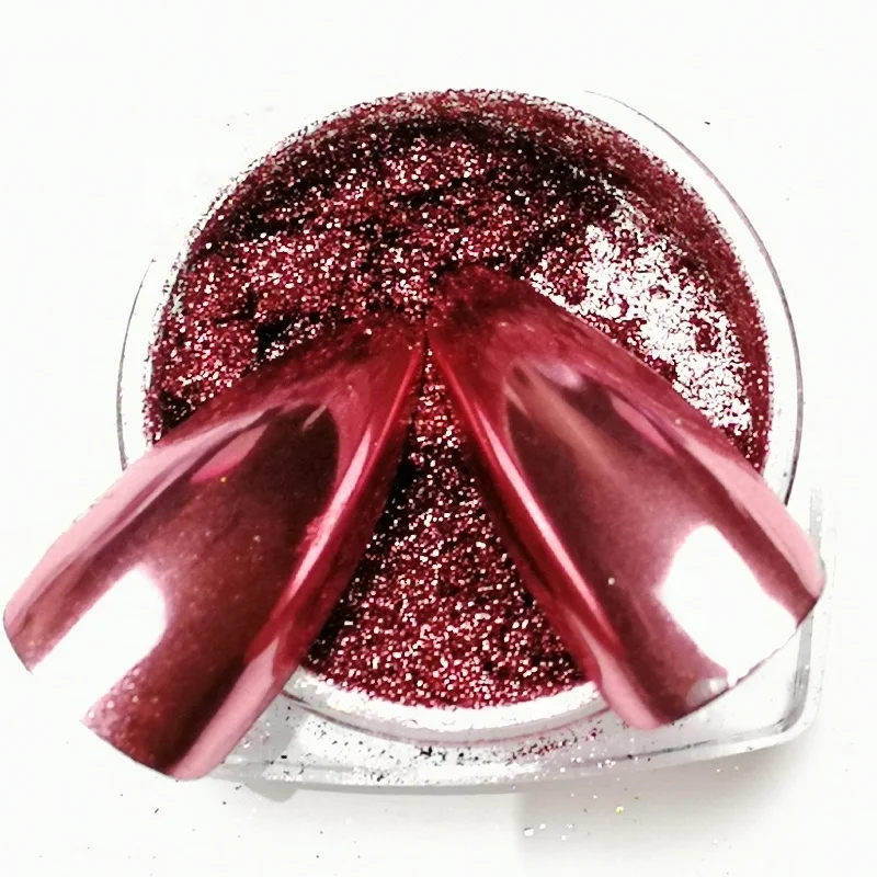 

Loose Pigment Mirror Pigment 24 Colors Nail Mica Nail Chrome Glittered Mirror Effect Pigment