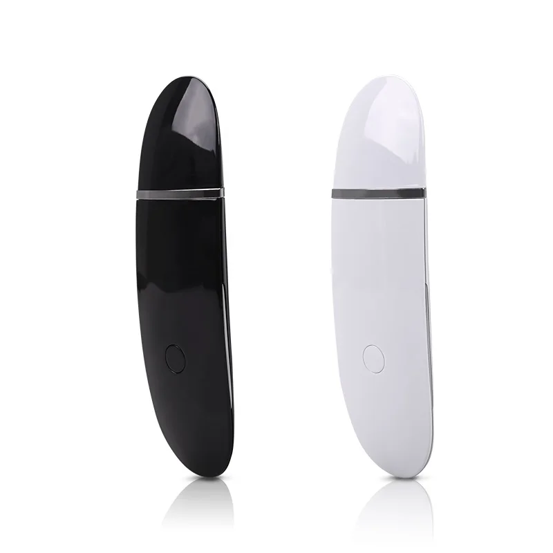 

Professional Home Use Skin Rejuvenation Ultrasound Skin Scrubber Beauty Instrument, White / black