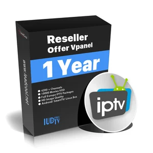 IUDTV PRO IPTV Account 1 Year German France and UK IPTV Channels Subscription for Linux and Android TV Boxes
