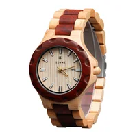 

Hot Sell Product Natural Wood Watches Men And New Arrival Leisure Wrist Wood Watches From Watch Factory