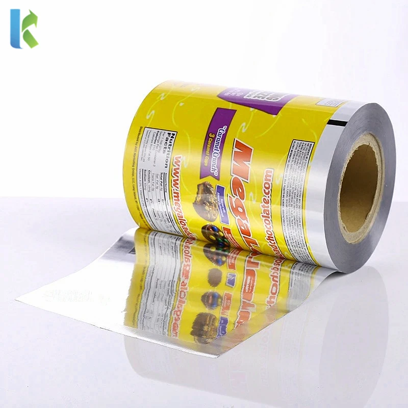 Customized Metalized BOPP Film Glitter Gold Aluminum Foil Laminated  Polyester Film