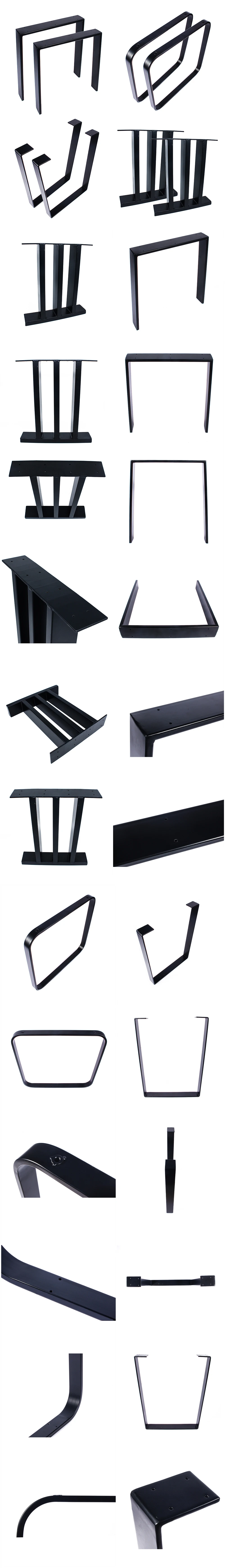 Wholesale Sale Custom Industrial Modern Furniture Trapezoid Square Desk