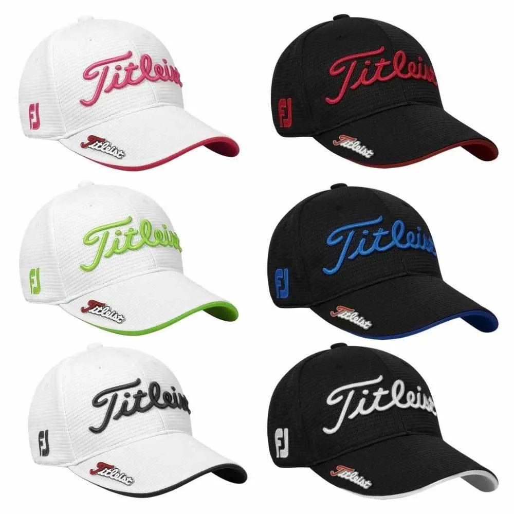 

golf hat mutiple colours for unisex, White,black