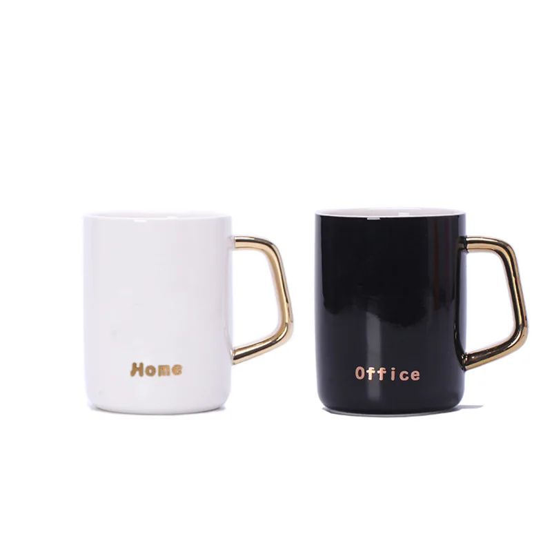 

High quality 350 ml Nordic style ceramic coffee mugs, Customized color