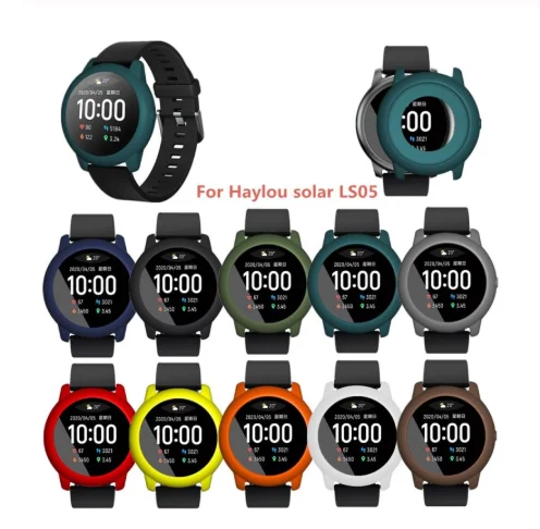 

Protective Case Cover Smart Watch TPU Silicone Protector Frame Soft Protect Shell For Xiaomi Haylou Solar LS05 Smart Bracelet
