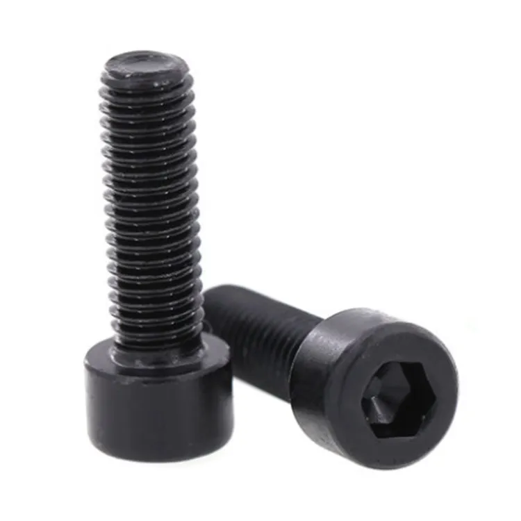 
Types of nuts bolts black 12.9 cup head stainless steel hex bolt for heavy industry 