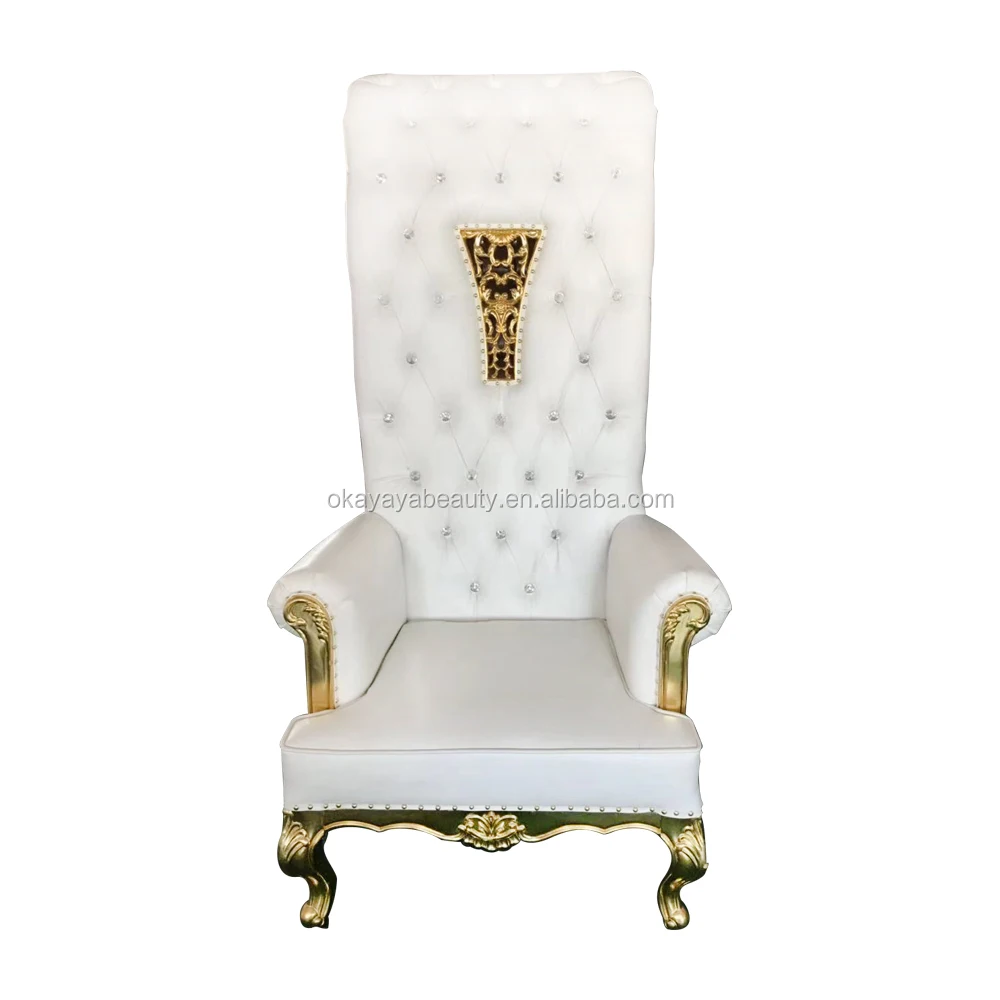 

Hot sell salon furniture nail spa chair gold wedding throne chairs spa pedicure chair