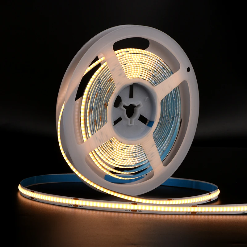 

Dot-less Static White High Density 320Leds Flex COB Strip Lights