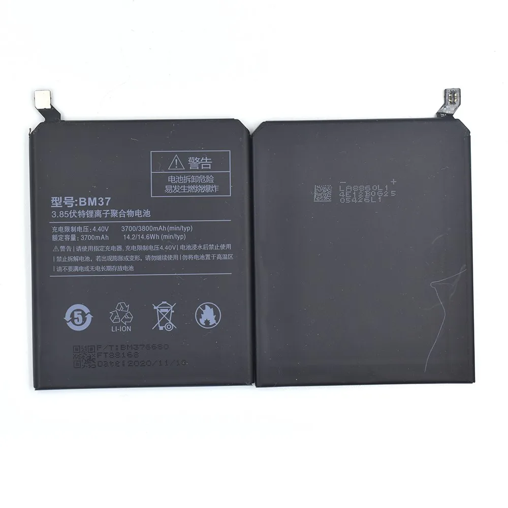 

OEM factory Original Replacement New battery BM37 3700mAh for XIAO 5S PLUS