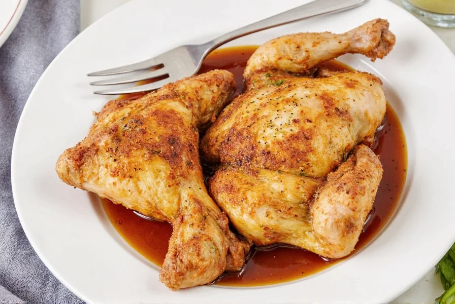 Brine chicken dinner
