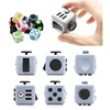 promotional 6 Sides Rubber Silicone Kids Fidget Toys Dice Relieves Anxiety Stress Fidget Cube for Children and Adults