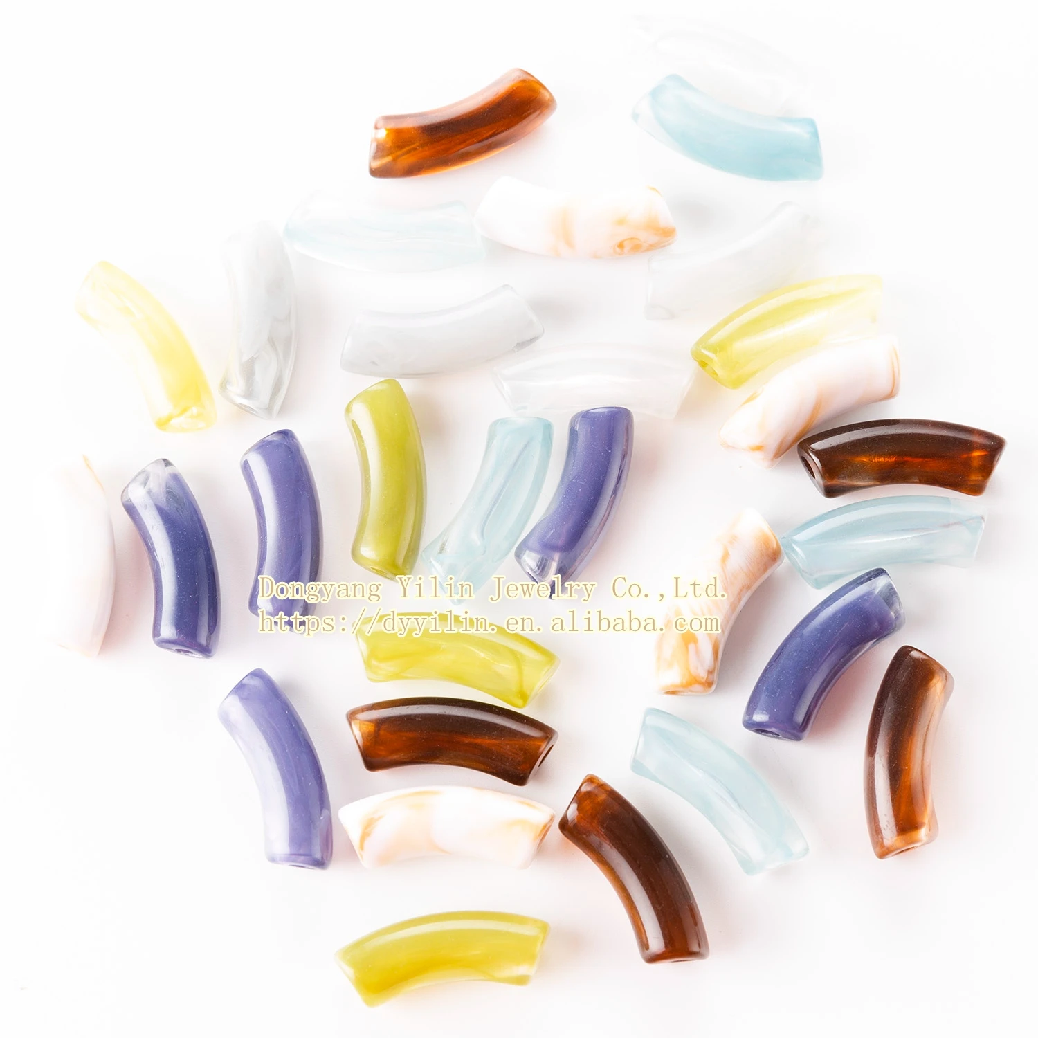 

Acrylic plastic beads  imitation stone beads for DIY Bracelet production 147