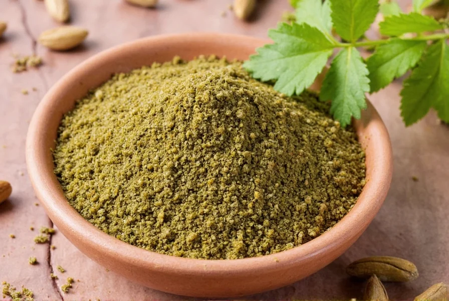 Semillas de cilantro enteras junto a cilantro molido en frascos