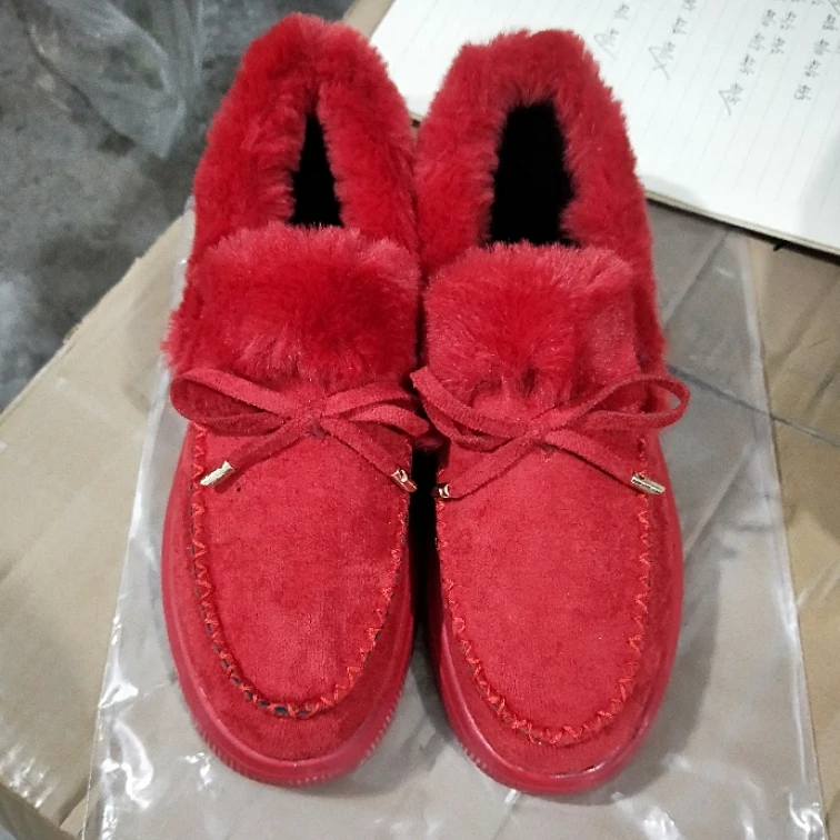 

2021 Winter Hot Sale Latest Girl Footwear Boots Shoes Flat Sandals Fashion Design Ladies Slippers Sandal Female Fur Slides Women, As per customer's request