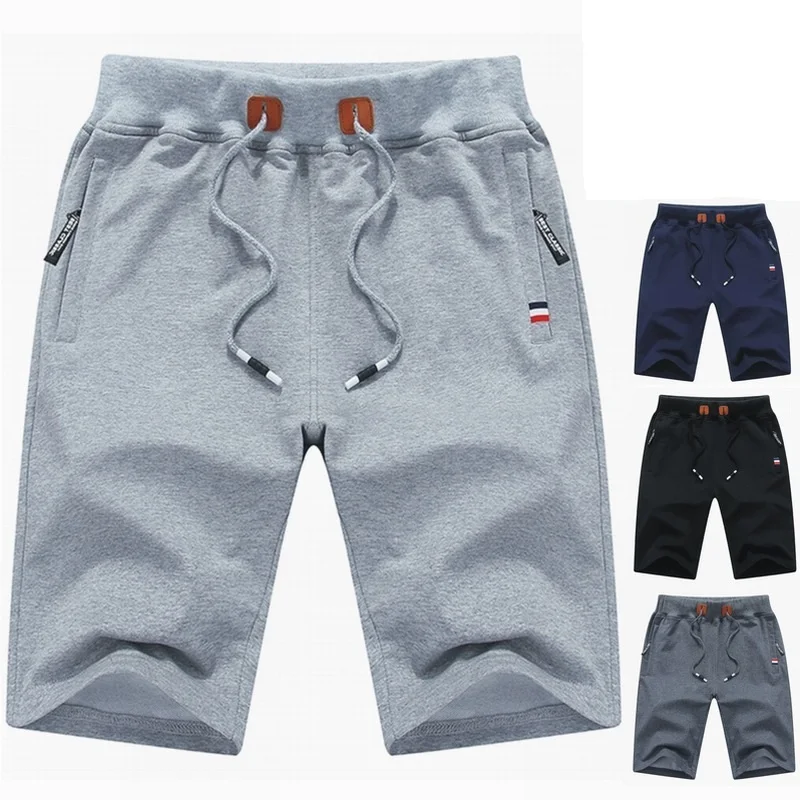 

100% cotton summer hot selling custom logo men blank shorts sport shorts 2021, Black,dark blue,gray,dark gray,green