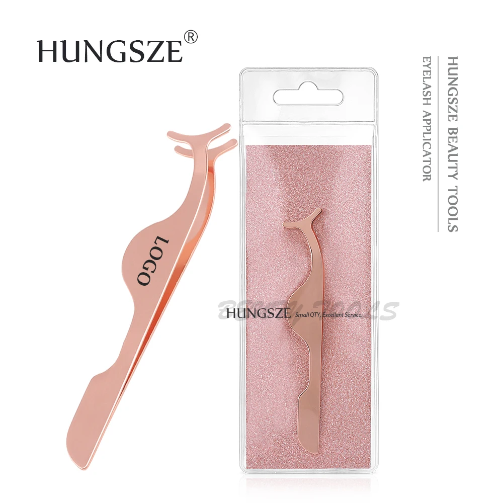 
Curved Eyelash Applicator Packaging Custom Eyelash Applicator Tweezers 