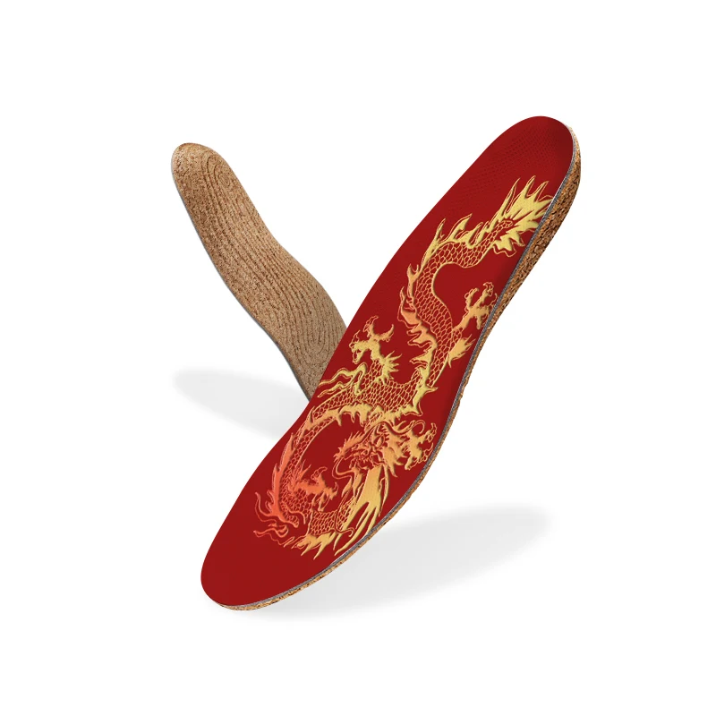 

Orthopedic shoes insole flat foot natural cork insole board for shoes