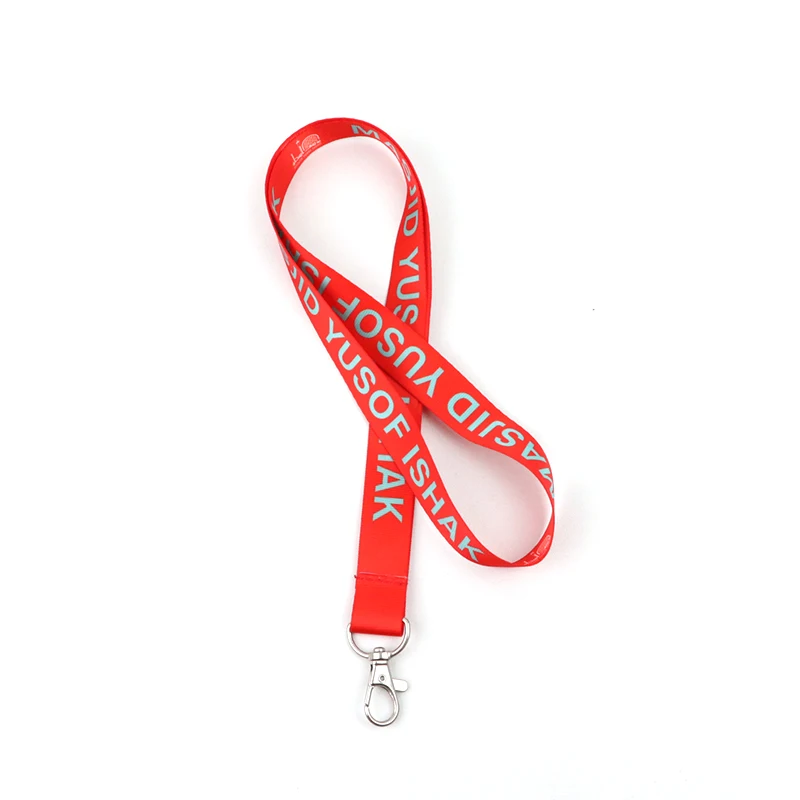 

Wholesale custom fashion high quality silk screen custom logo lanyard