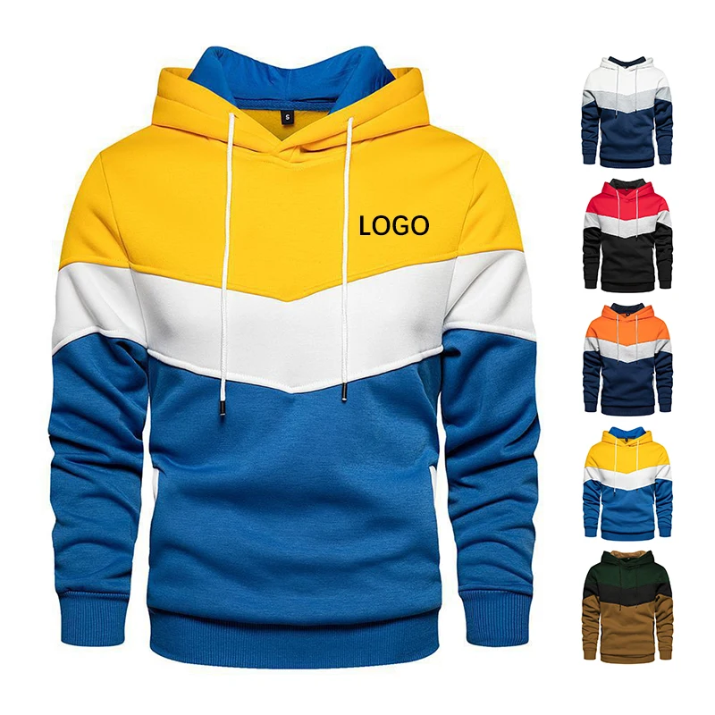 

Wholesale Fashion Custom Hooded Long Sleeve Casual Pullover Oversized Unisex Thick Men Hoodie Sweatshirt