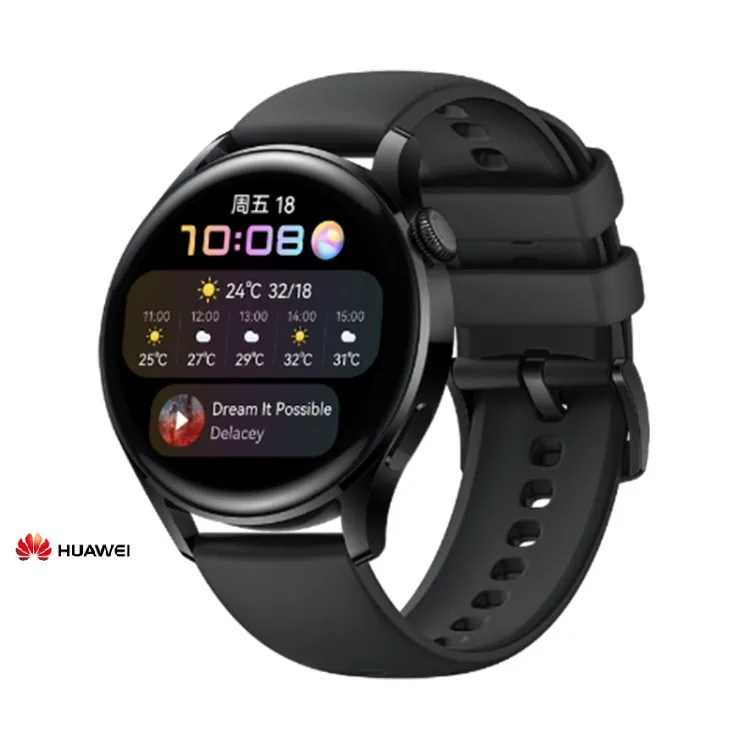 

Hot Selling Huawei Watch 3 46mm GLL-AL00 5ATM Waterproof 1.43 inch Support Sleep Monitoring Huawei Smart Watch