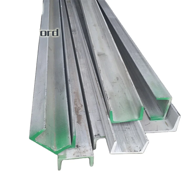 Factory Direct Sale Hot Dipped Galvanized U Steel Channels/stainless