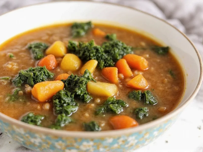 Lentil Kale Soup: Nutritious Recipe & Health Benefits