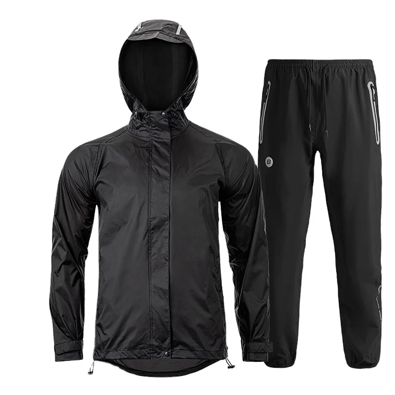 

ROCKBROS 2021 New Coming Custom Design Cycling Sports Wear Jersey and Pants Set For Outdoor MTB Road Outdoor Sports, Black