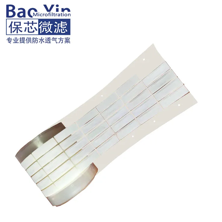 
White Breathable Plant Tissue Culture Vent ePTFE Membrane 