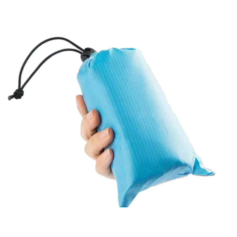 

Hot selling family portable ultra-light picnic cloth spring outing outdoor beach picnic camping sandproof pocket blanket