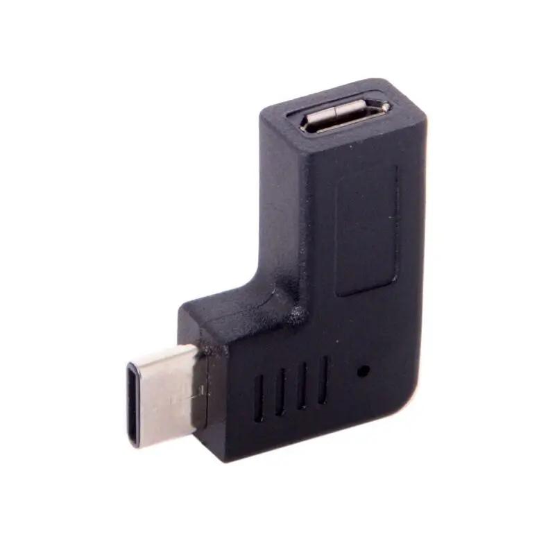 

90 degree USB Type c male to Micro usb 5pin female adapter 480mbps cabletolink