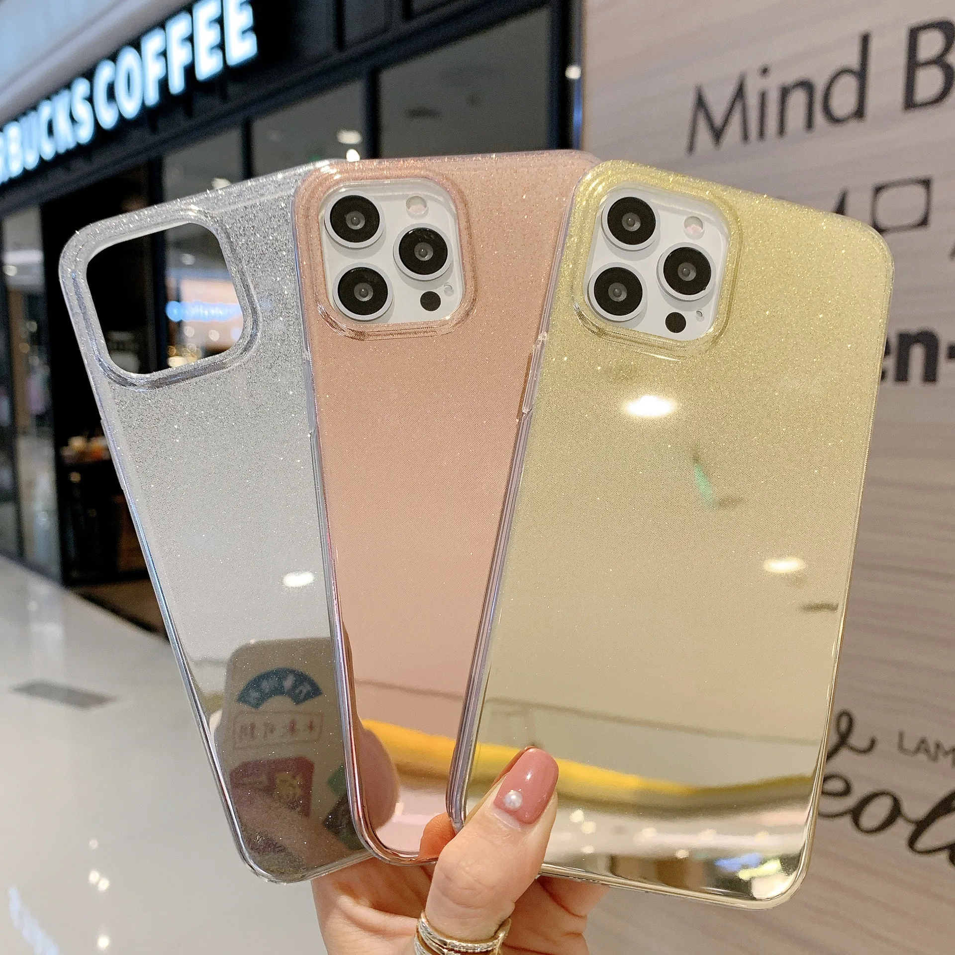 

Wholesale price mirrio custom logo bling cover luxury phone case for 11 plus