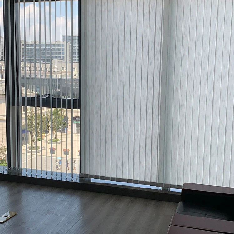 Auto Vertical Sheer With Remote Control Patio  Motorized Dream Blinds for Large Window