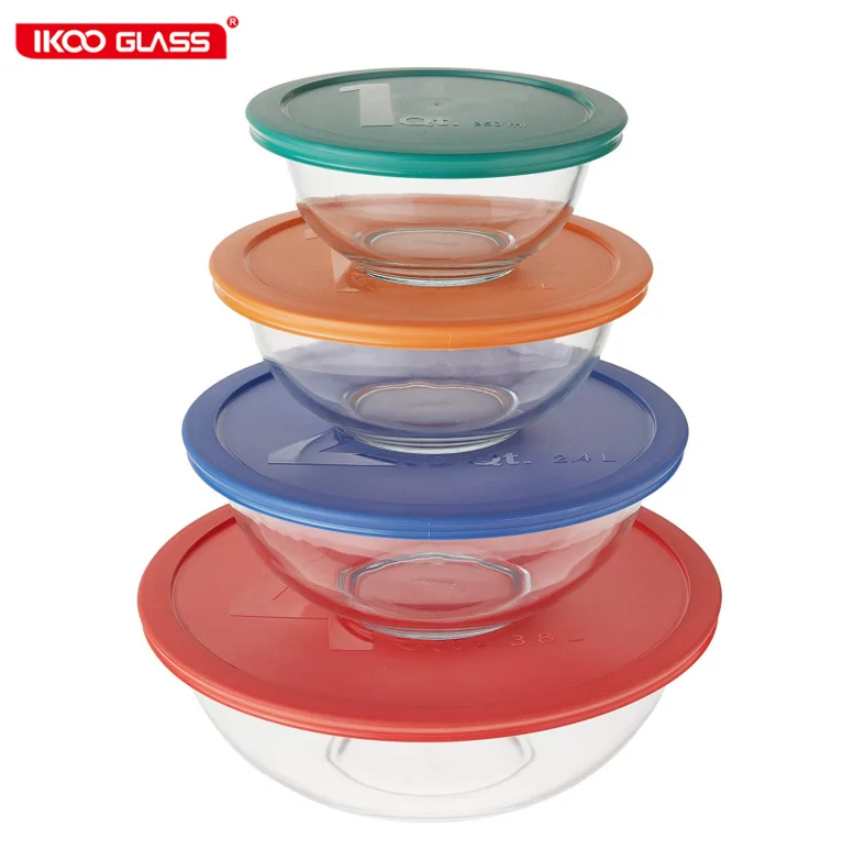 

Microwave safe bpa free glass mixing bowls
