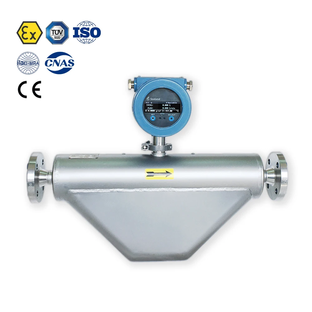 
ATEX Coriolis mass flow meter 